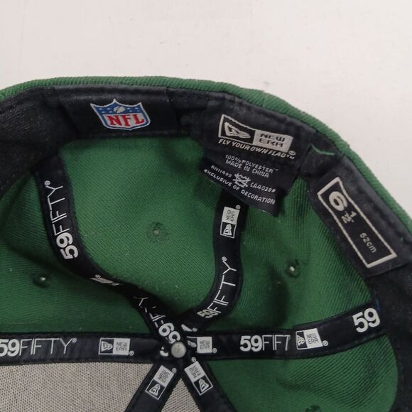 New Era 59FiftyGreen Bay Packers NFL Cap/Hat Size 6.5. Embroidered Green. Fitted - Picture 7 of 9